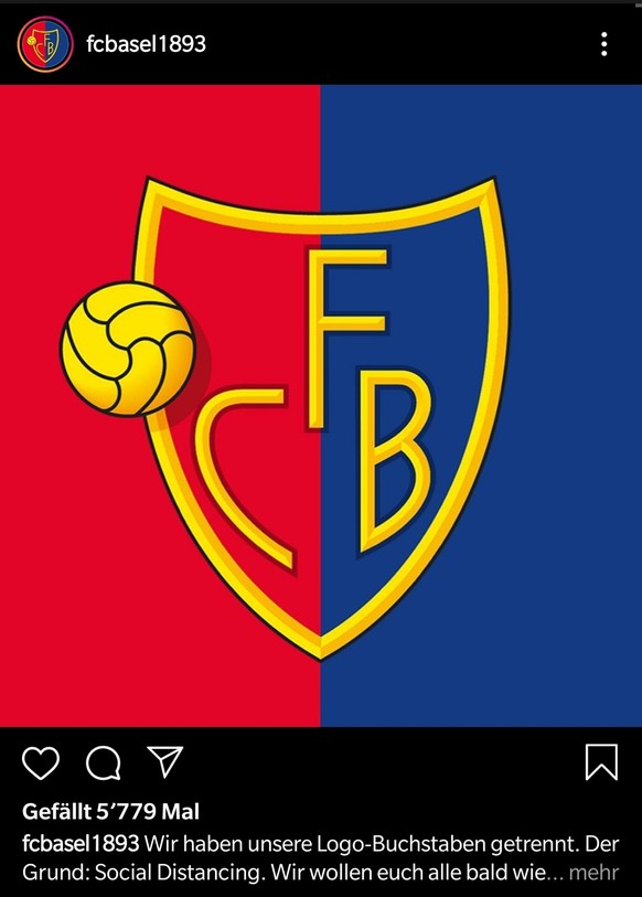 Wegen Corona: VW und Audi haben neue Logos
Der Fc Basel übrigens auch. Den Kommunikations-Abteilungen scheint langweilig zu sein im Home Office 😂