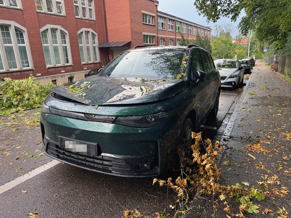 Unwetter über St.Gallen am 5. August 2026: Die Behörden mussten zu 22 Einsätzen ausrücken.