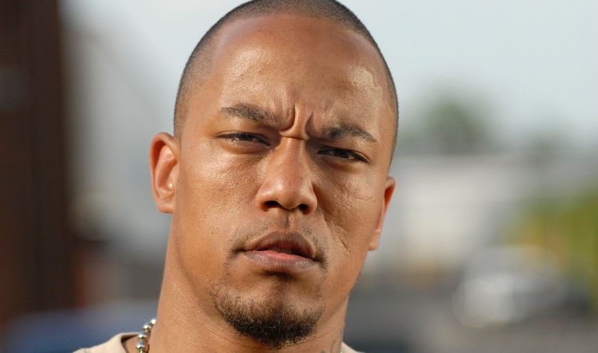 Picture taken on June 20, 2005 shows Former German rapper Denis Cuspert alias Deso Dogg posing for a photographer in Berlin. German jihadist Denis Cuspert should belong to the inner circle of the figh ...