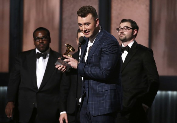 Sam Smith verbrachte an der Grammy Verleihung «den besten Abend seines Lebens».&nbsp;