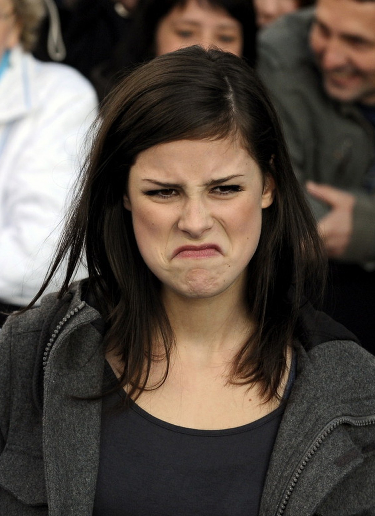 «Wieso will niemand zu mir??? Hmpf.»