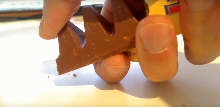 Wir haben unser Leben lang Toblerone falsch gegessen