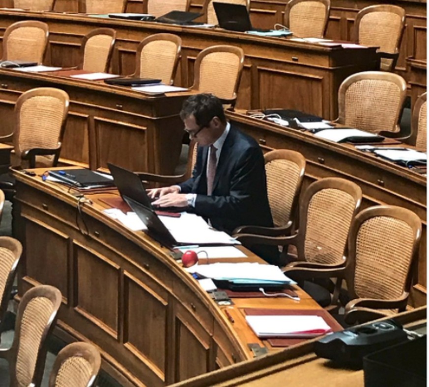 Wenn Bundesratswahlen sind, Köppel aber nur an seine Deadline denken kann