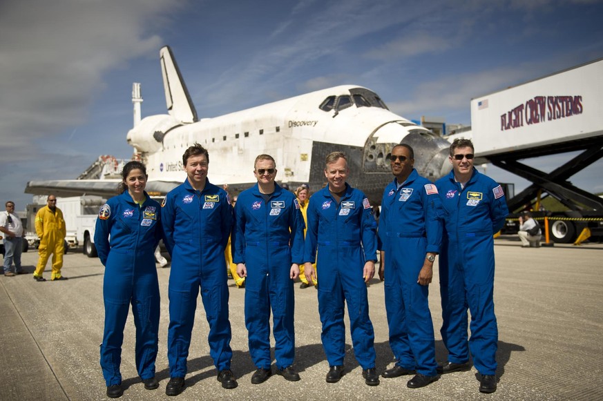 2011 nahm Nicole Stott am letzten Flug der Raumfähre «Discovery» teil.