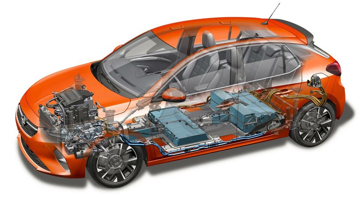 Opel Corsa mit Elektroantrieb