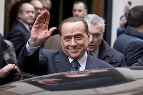Silvio Berlusconi unterstützt Matteo Renzi.