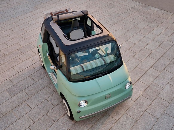 The new Fiat Topolino.