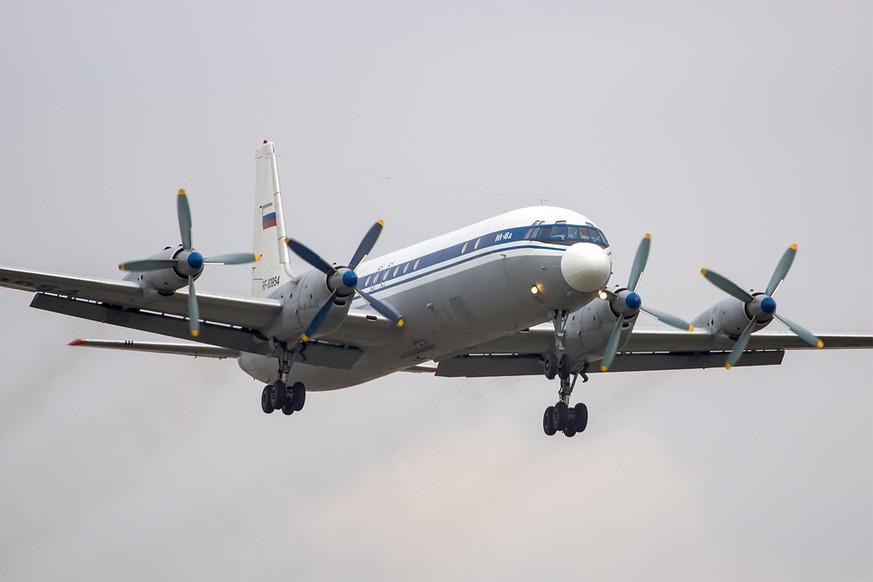 Beim verunfallten Flugzeug soll es sich um eine&nbsp;Ilyushin Il-18 handeln.