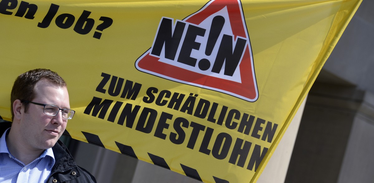 Die Gegner des Mindestlohnes haben sich durchgesetzt.