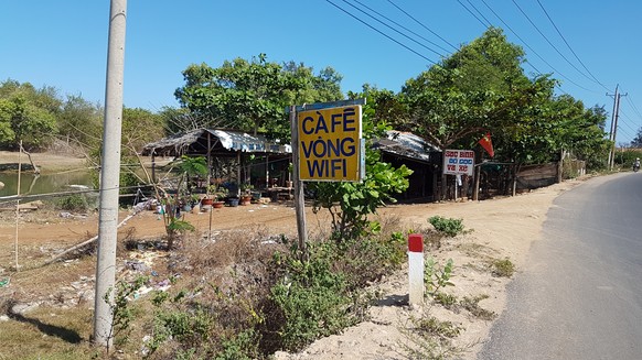 Da kommt Nomaden-Feeling auf: Vietnam ist vong WIFI her 1 gutes Land.