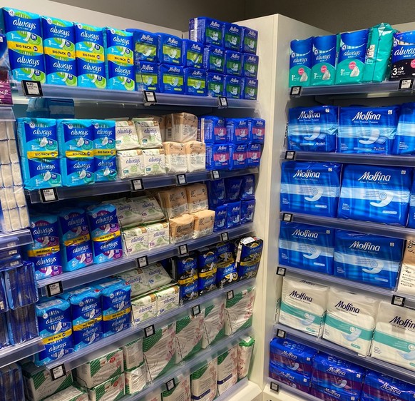 Inkontinenz Produkte in der Migros am Limmatplatz