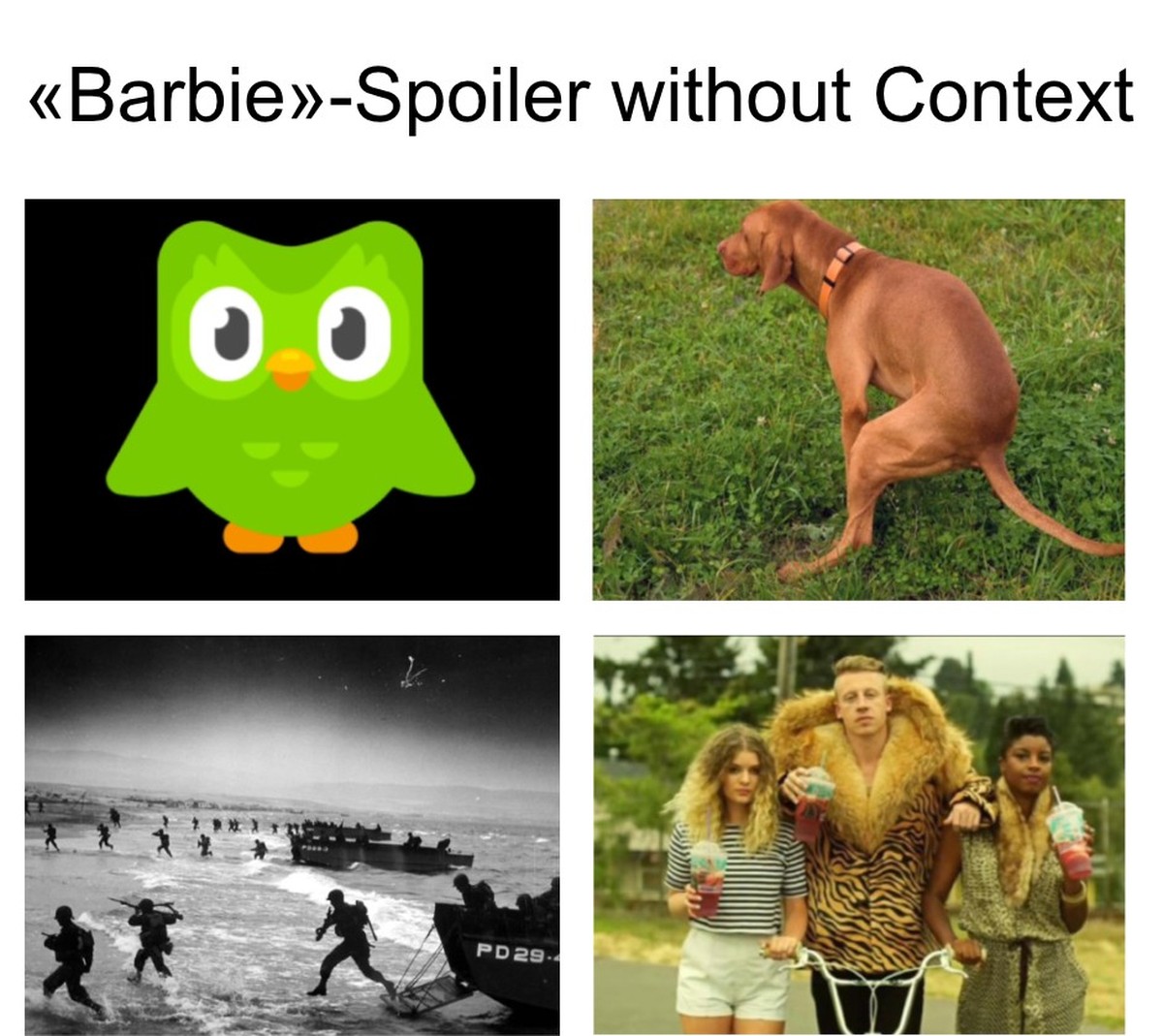 barbie meme