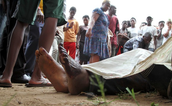 Bild des Grauens in Burundi.