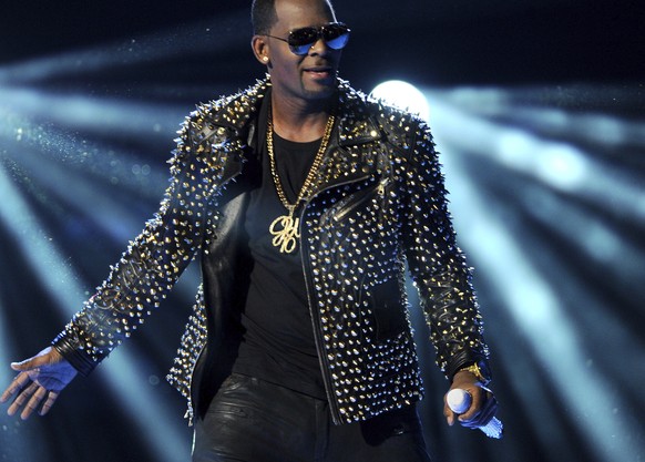 R. Kelly performs at the BET Awards at the Nokia Theatre on Sunday, June 30, 2013, in Los Angeles. The R&amp;B superstar known for his anthem