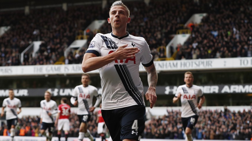 Tore schiessen kann er auch: Toby Alderweireld bejubelt einen von bisher vier Ligatreffern.