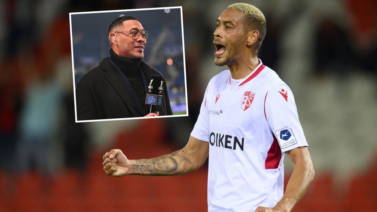 Guillaume Hoarau, désormais consultant TV, a porté le maillot du FC Sion pendant deux saisons.