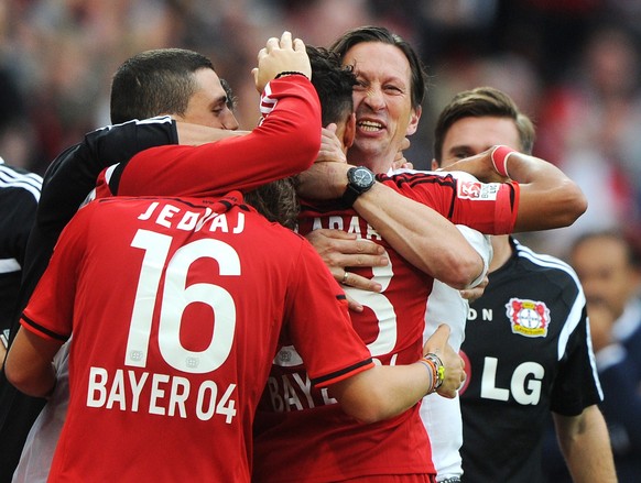 Roger Schmidt feiert mit Leverkusen einen erfolgreichen Saisonstart – meistens ohne Drmic.