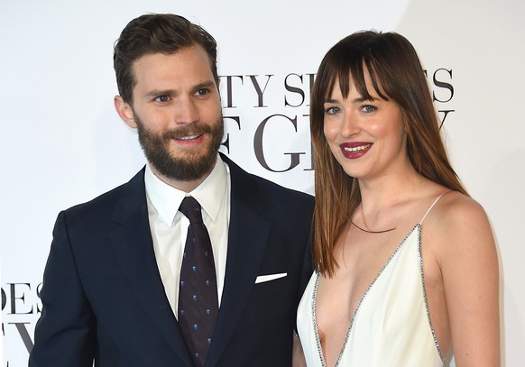 Jamie Dornan mit Schauspielkollegin Dakota Johnson