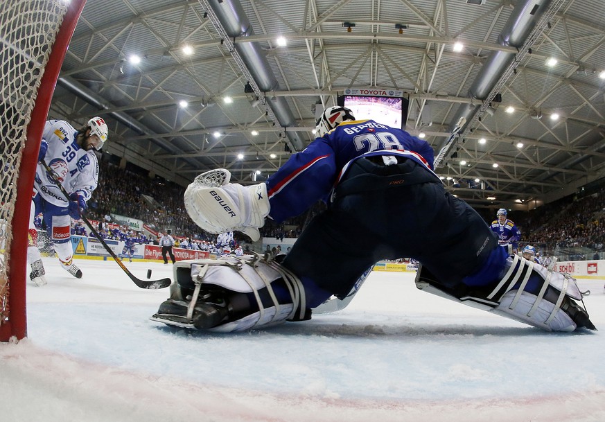 Trotz einem überragenden Martin Gerber müssen sich die Kloten Flyers in dieser Finalserie sieglos geschlagen geben.