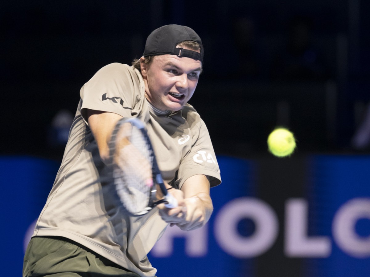 Dominic Stricker a chuté pour la première fois d'entrée à Bâle