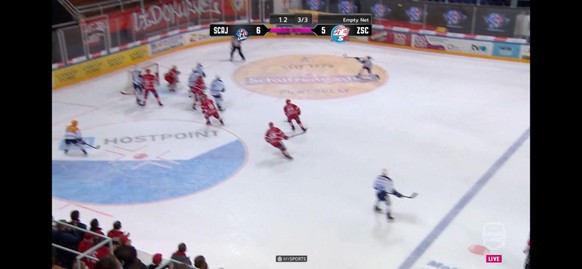 Rappi feiert Zittersieg gegen den ZSC – Tigers gewinnen verrücktes Spiel gegen Ambri\nDie Lions am Schluss übrigens mit 7! Spieler auf dem Eis und keiner der Schiris intressierts...