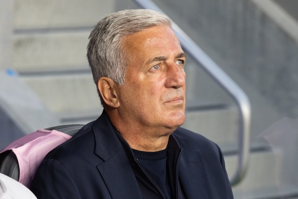 epa13057685 Algeria manager Vladimir Petkovic during the 2026 FIFA World Cup group stage match between Jordan and Algeria at San Francisco Bay Area Stadium in Santa Clara, USA, 22 June 2026. EPA/BENJA ...