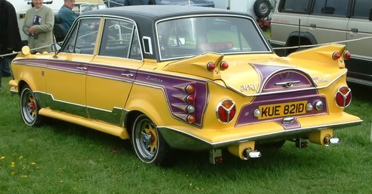 In England nennt man sowas «Comedy Car».