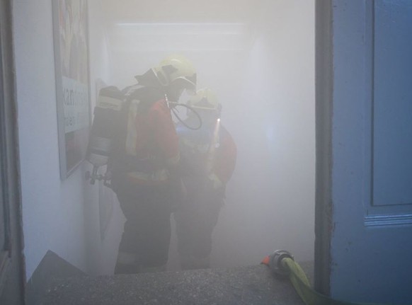 Die Feuerwehr Burgdorf in einem fr