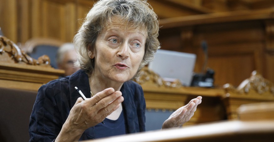 Hat ihren politischen Gegner mit einem missverständlichen Satz Munition für Kritik geliefert: Finanzministerin Eveline Widmer-Schlumpf.