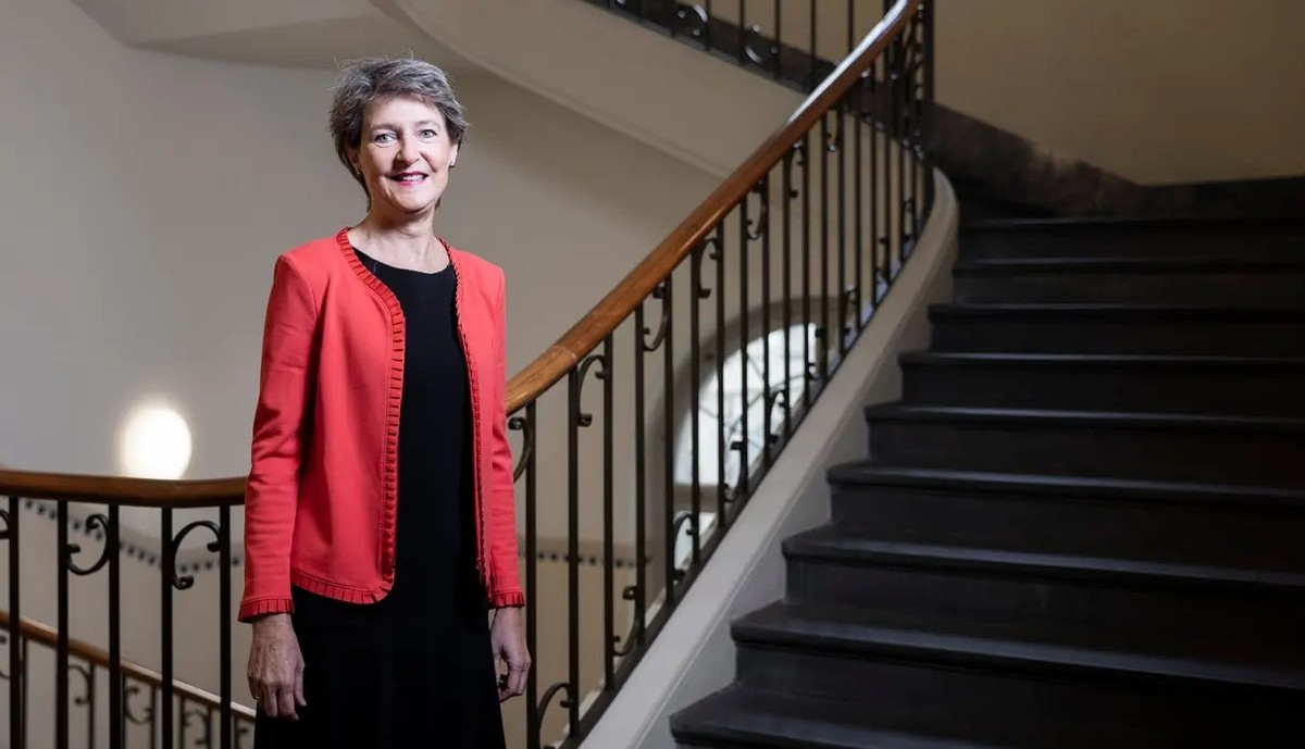 «Ich habe Bürokratie abgebaut»: Simonetta Sommaruga im Bundeshaus Nord in Bern.