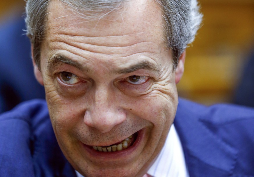 Das hässliche Gesicht des Brexit: Ukip-Chef Nigel Farage.&nbsp;