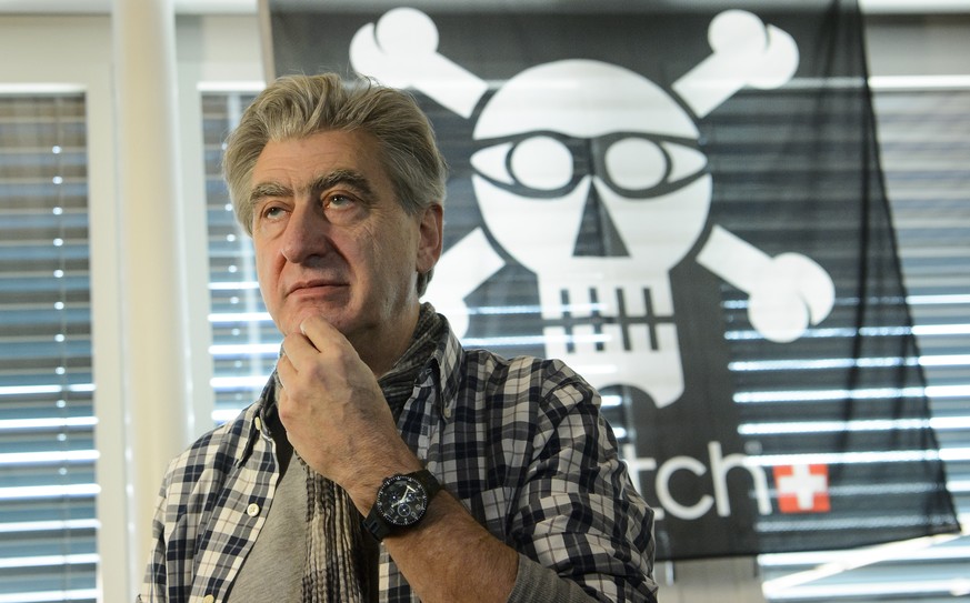 Swatch-Chef Nick Hayek liebt extravagante Auftritte.