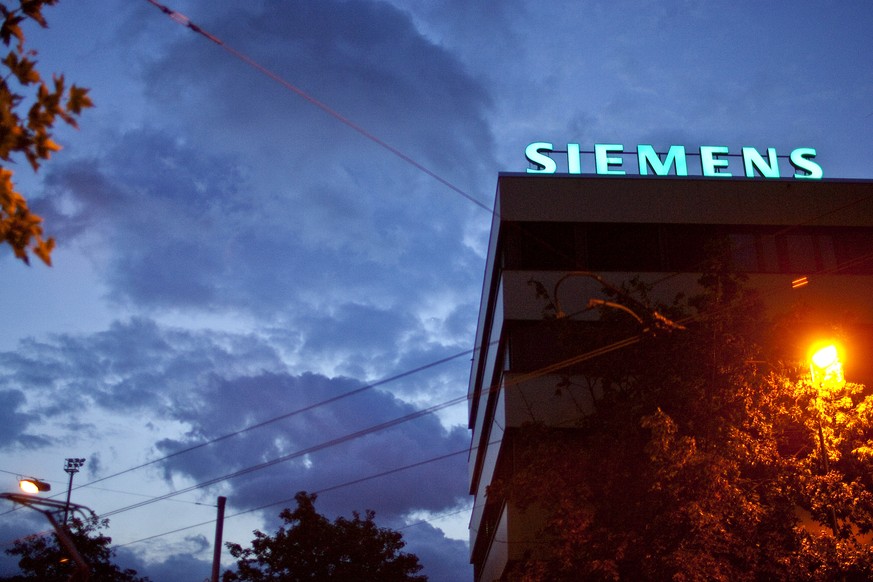 ARCHIVBILD ZUM WELTWEITEN STELLENABBAU VON SIEMENS, AM DONNERSTAG, 16. NOVEMBER 2017 - Siemens Switzerland AG, pictured on September 3, 2009 in Zurich, Switzerland. Siemens Switzerland focuses its ope ...