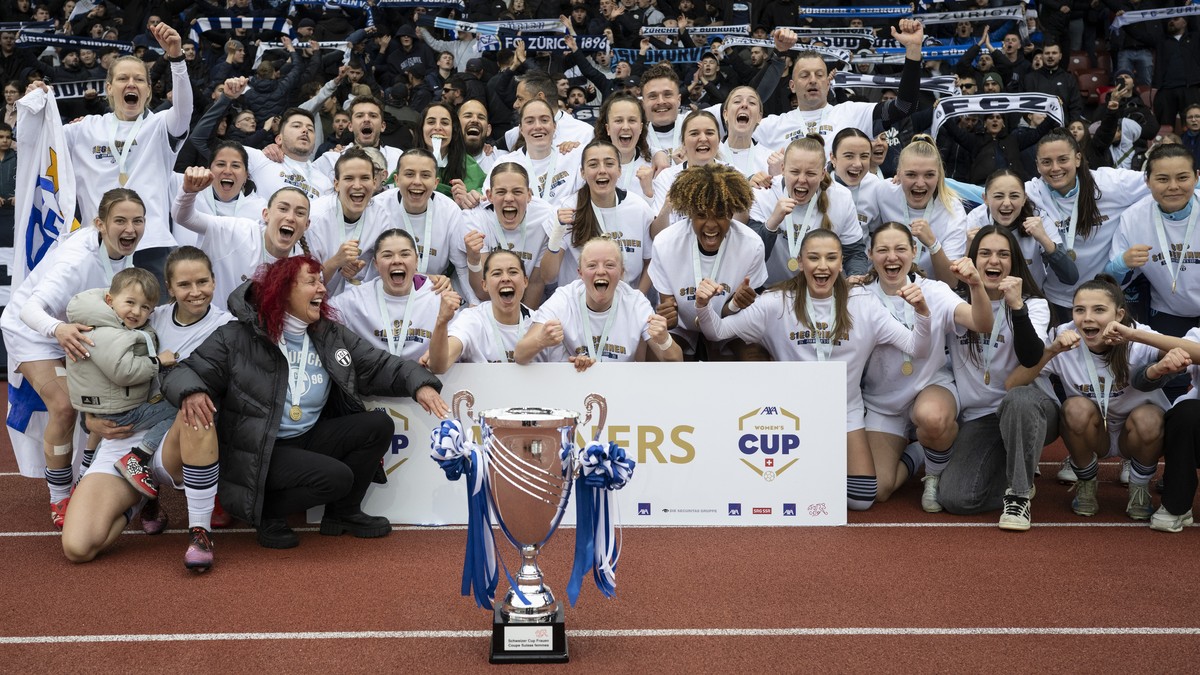 Sieg gegen Basel: Die Frauen vom FC Zürich sind Cupsieger