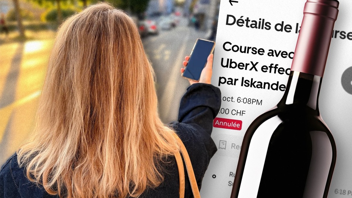 Un chauffeur Uber a fait sortir une Lausannoise da sa voiture car elle avait une bouteille d'alcool dans son sac.