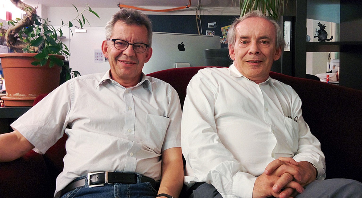 Daniel (l.) und Marcel Meili sowie ihr Bruder Martin stecken eine halbe Million Franken in den Abstimmungskampf zur Einführung einer Erbschaftssteuer.