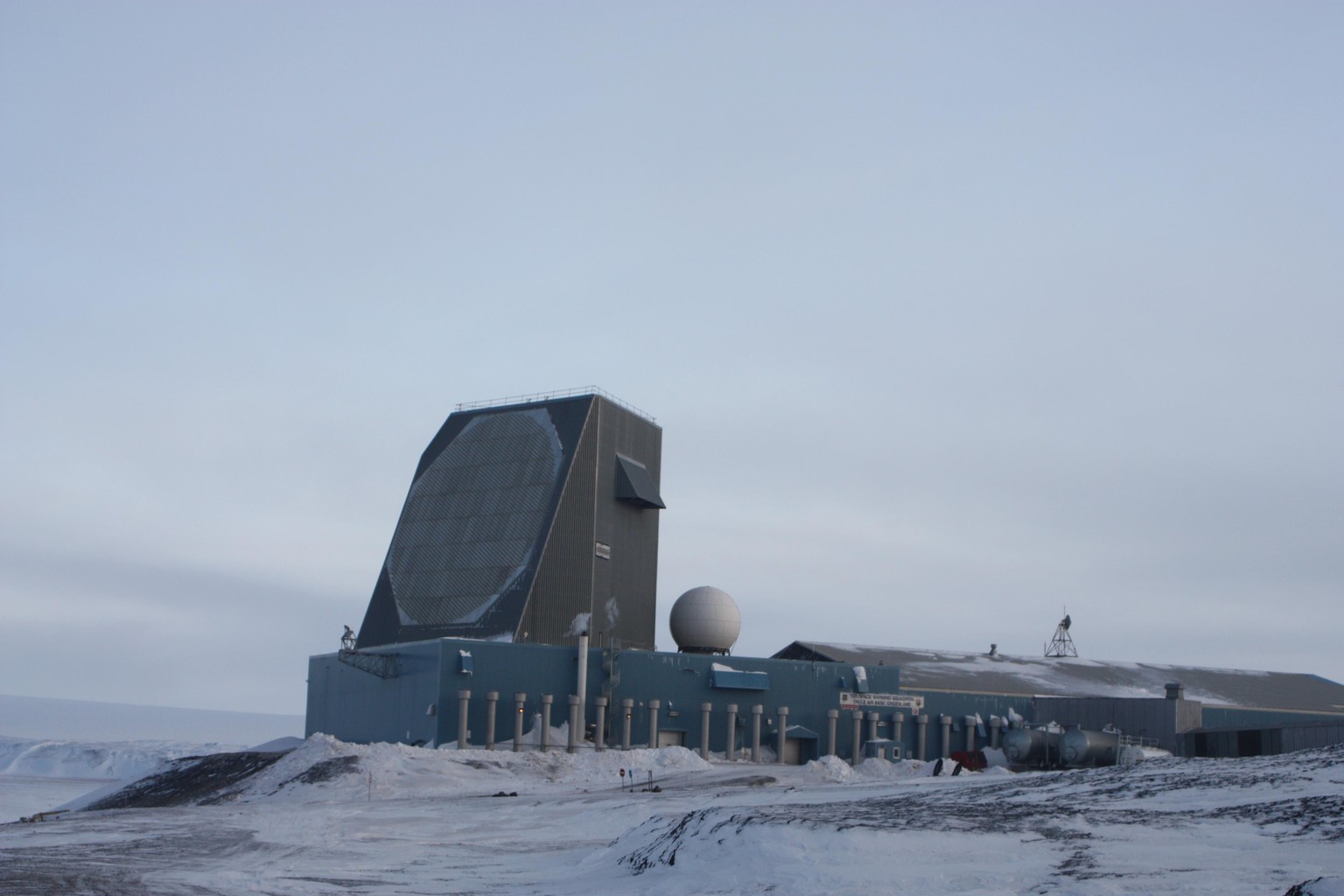 BMWES-Station in Thule, Grönland.