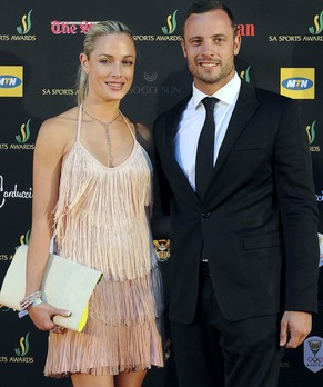 Pistorius und seine damalige Freundin Reeva Steenkamp.&nbsp;