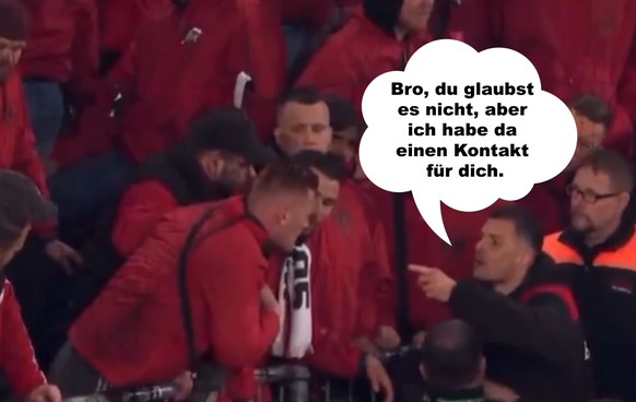 Xhaka streitet mit Leverkusen-Fan – das wurde wirklich gesagt (Haare)