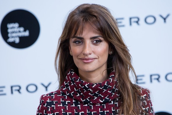 Penélope Cruz bei der Vorstellung ihres Projekts in Spanien.