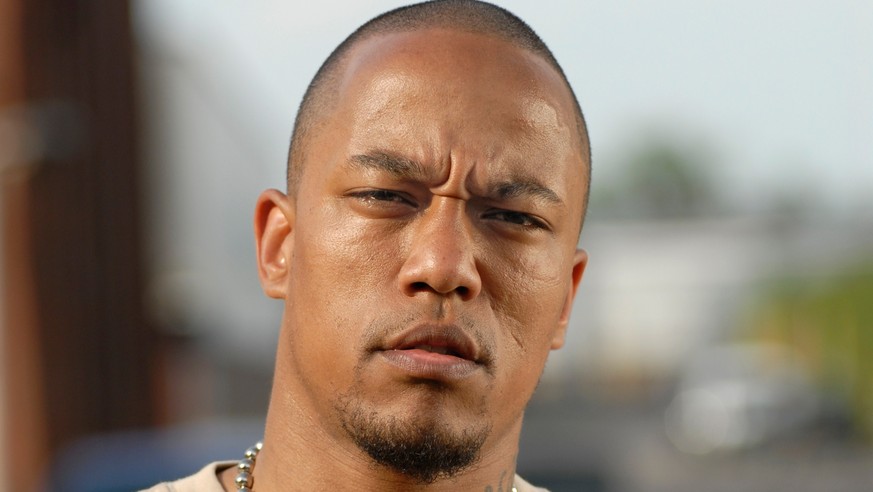 Picture taken on June 20, 2005 shows Former German rapper Denis Cuspert alias Deso Dogg posing for a photographer in Berlin. German jihadist Denis Cuspert should belong to the inner circle of the figh ...