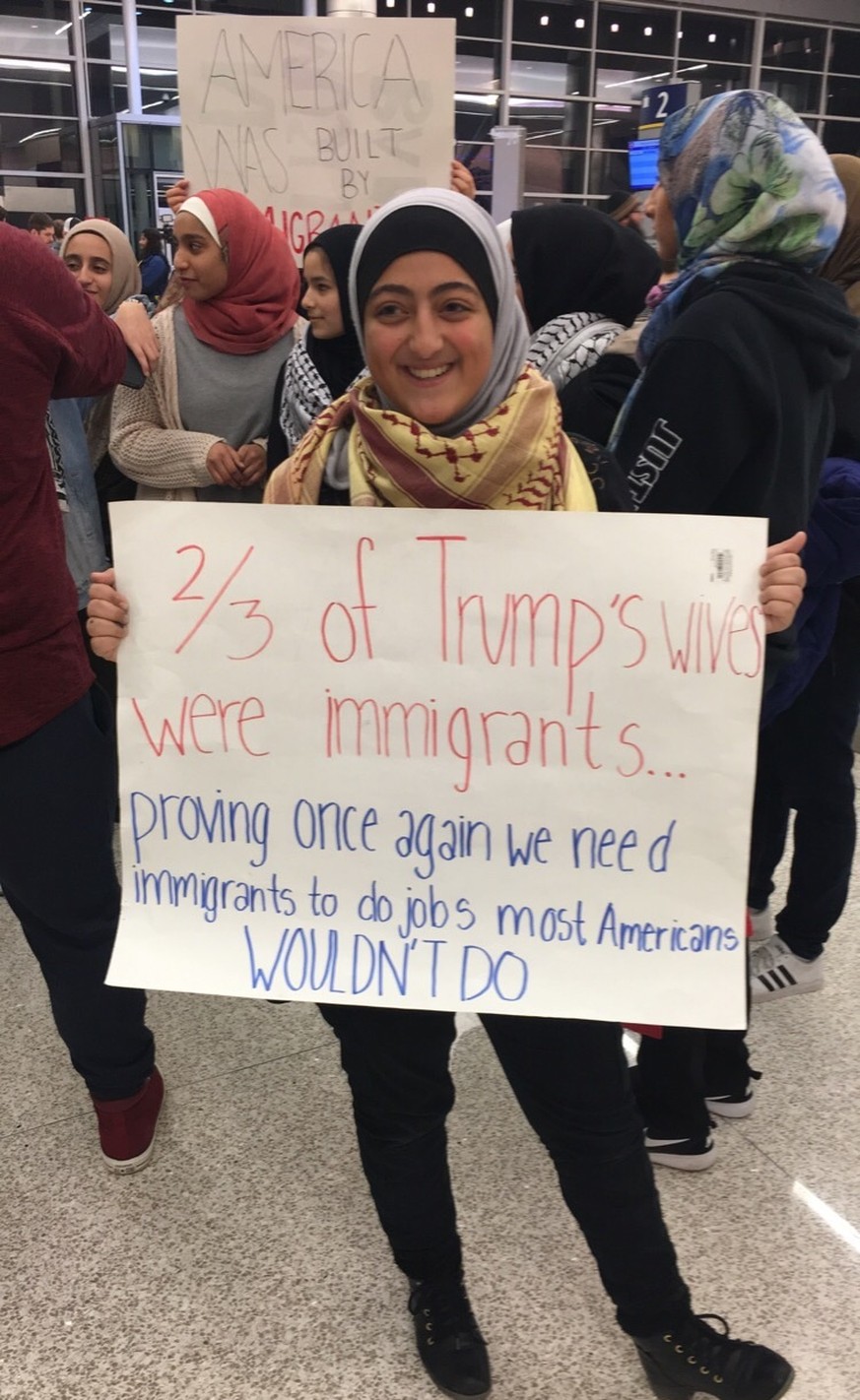 Kluger Protest im US-Bundesstaat Indiana.