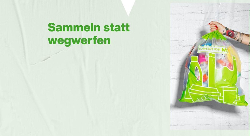 Recycelt unser verkauftes Plastik!