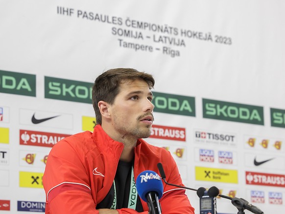 Kevin Fiala est arriv� dimanche � Riga.