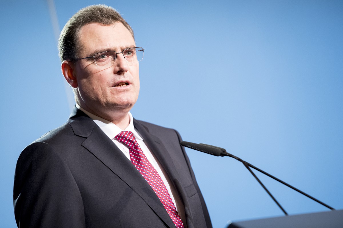 Thomas Jordan, Praesident der Schweizerischen Nationalbank SNB, spricht wahrend an einer Medienkonferenz ueber der Schweizerischen Nationalbank, am Donnerstag, 15. Juni 2017 in Bern. Themen des Medien ...