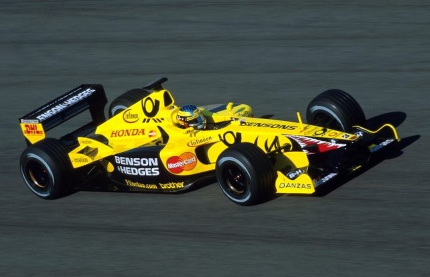 Jordan EJ11 jarno trulli formula 1 formula one https://de.wikipedia.org/wiki/Jordan_EJ11