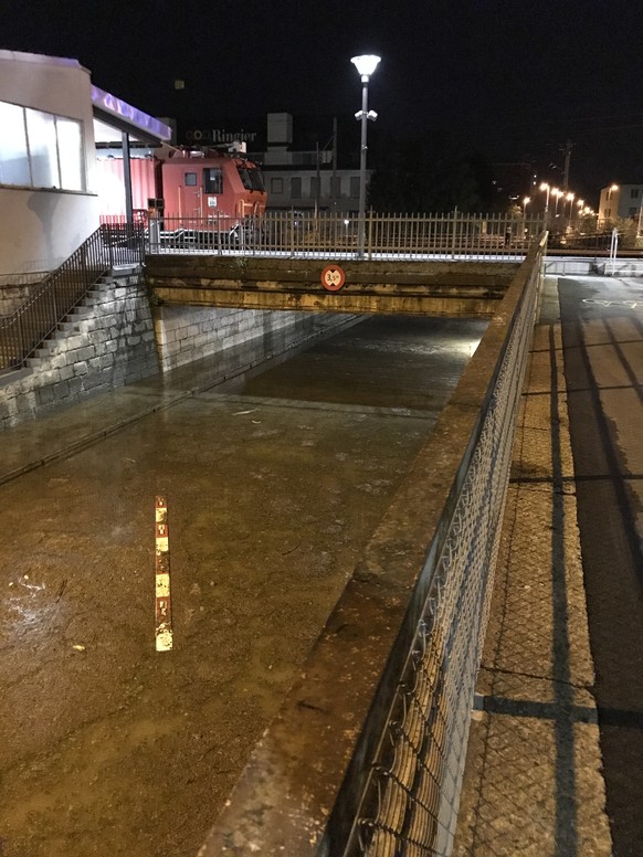 Gewittersturm hinterlässt Spur der Zerstörung in Zofingen ++ 250 Retter im Einsatz
Eine Unterführung in Zofingen - Total überflutet