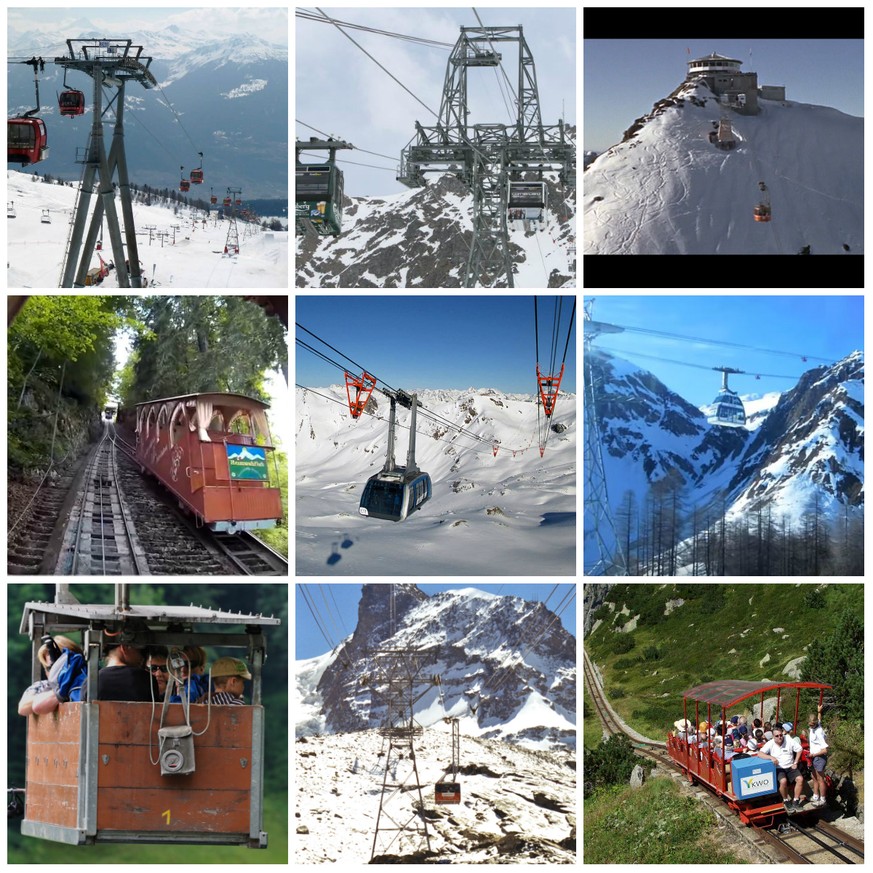 Das sind die 13 spektakulärsten Seilbahnen der Schweiz 