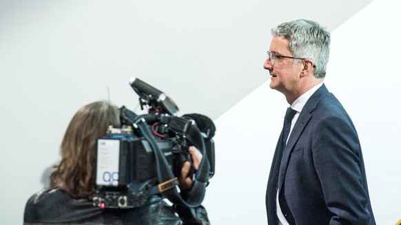 epa06817865 epa06800152 (FILE) - CEO of Audi AG, Rupert Stadler arrives for the balance seet press conference at the company&#039;s headquarters in Ingolstadt, Germany, 15 March 2017 (reissued 18 June ...
