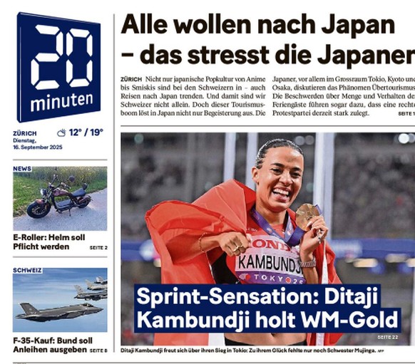 20 Minuten über den Erfolg von Kambundji